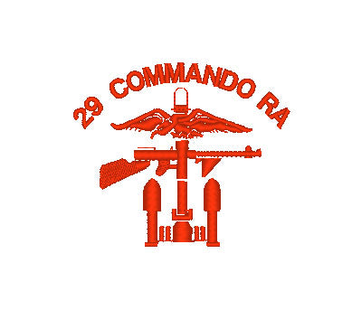 Gesticktes Design - Wählen Sie Ihr Kleidungsstück - 29 Commando RA Combined Operations