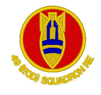 49 Squadron Royal Engineers RE - Embroidered Design - Choose your Garment