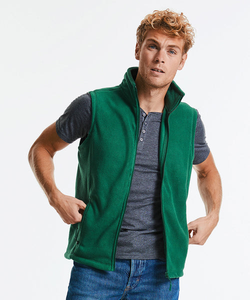 Embroidered - Outdoor fleece gilet