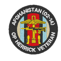 Op Herrick Afghanistan (02-14) Veteran - Gesticktes Design - Wähle dein Kleidungsstück