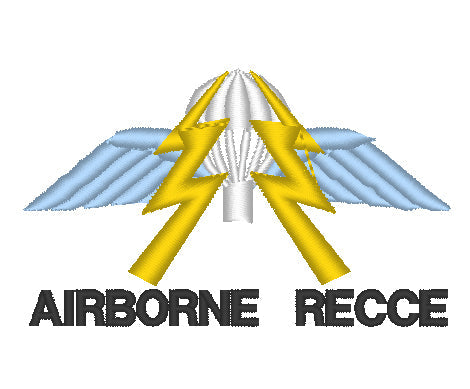 Airborne Recce - Embroidered Design - Choose your Garment