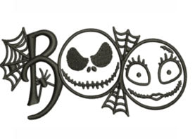 Boo Halloween - Embroidered Logo / Design / Motif - Choose your Garment