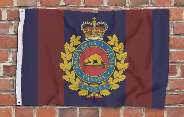 Canadian Army Corps of Engineers - Fully Printed Flag