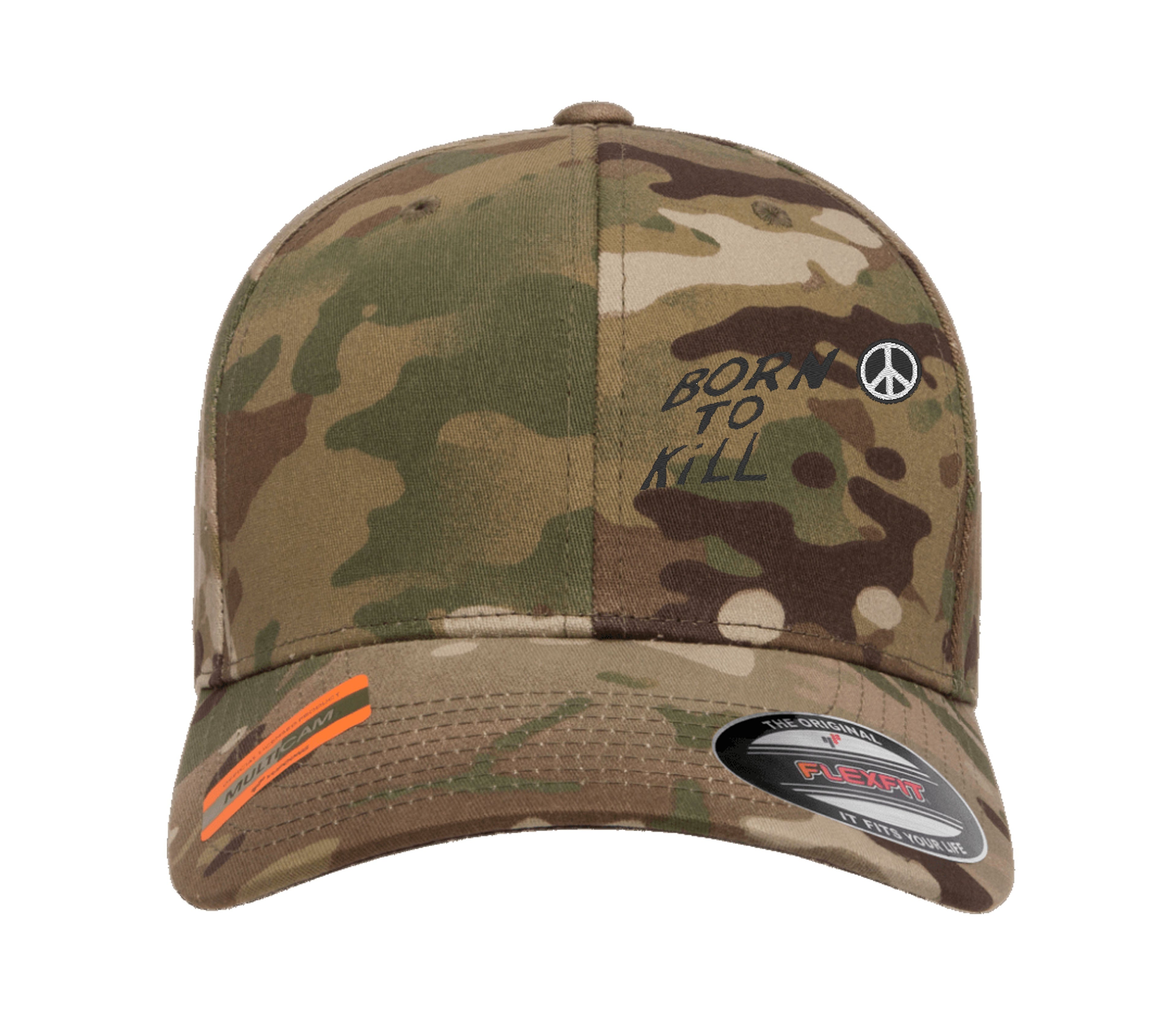 Embroidered Flexfit Yupong Cap Born to Kill