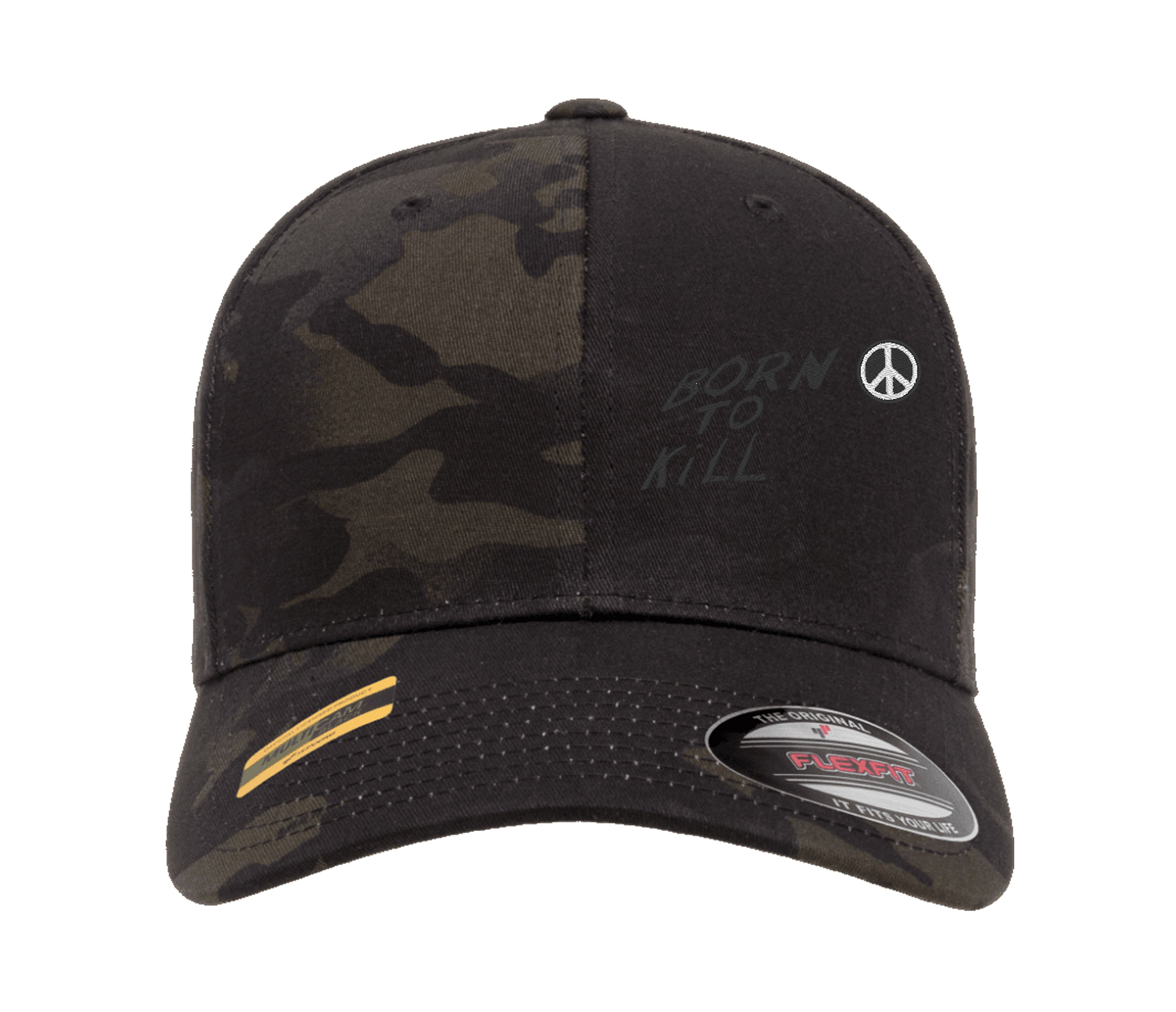 Embroidered Flexfit Yupong Cap Born to Kill
