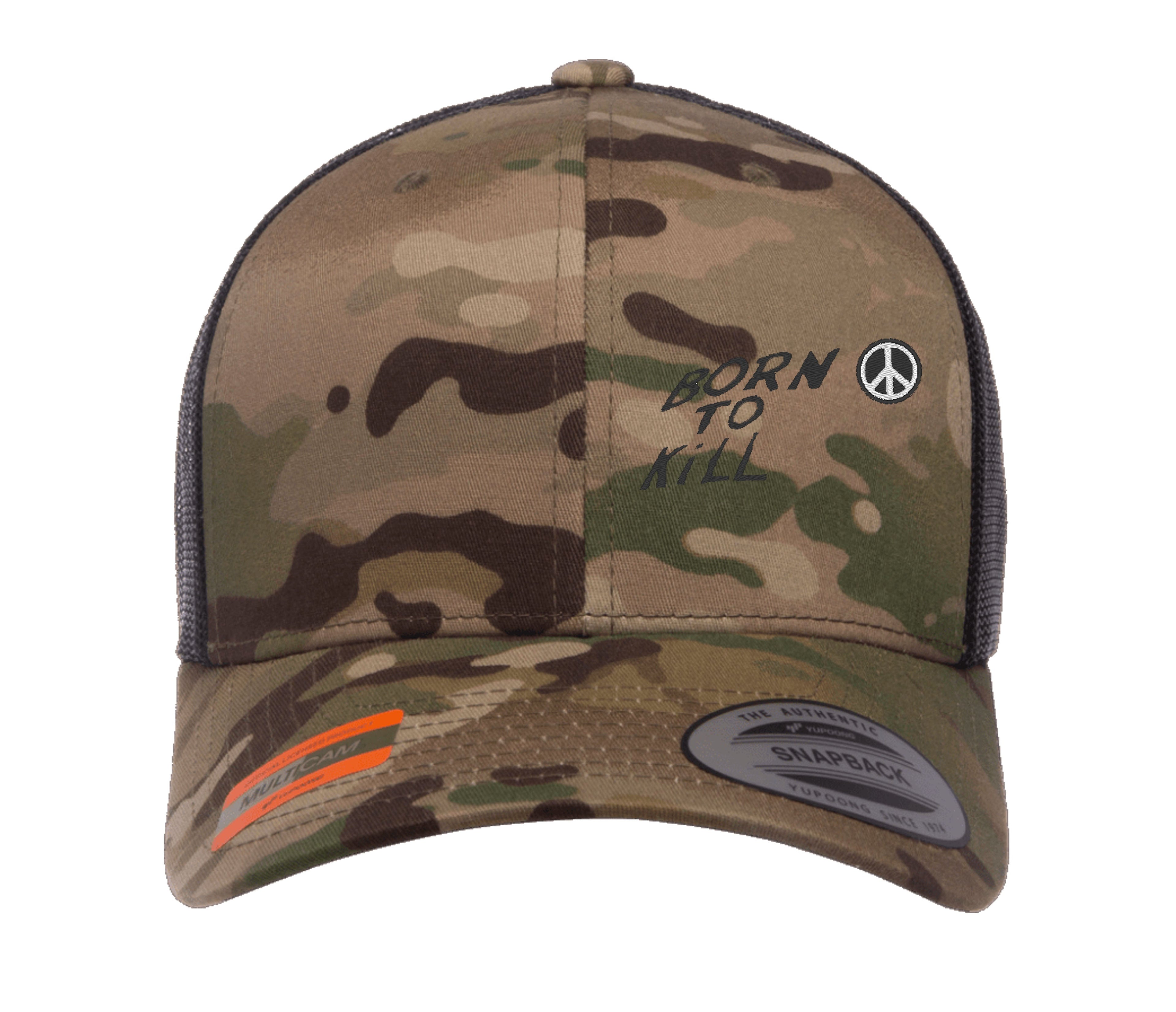 Embroidered Flexfit Yupong Cap Born to Kill