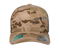 Bestickte Flexfit Yupong-Kappe „Born to Kill“