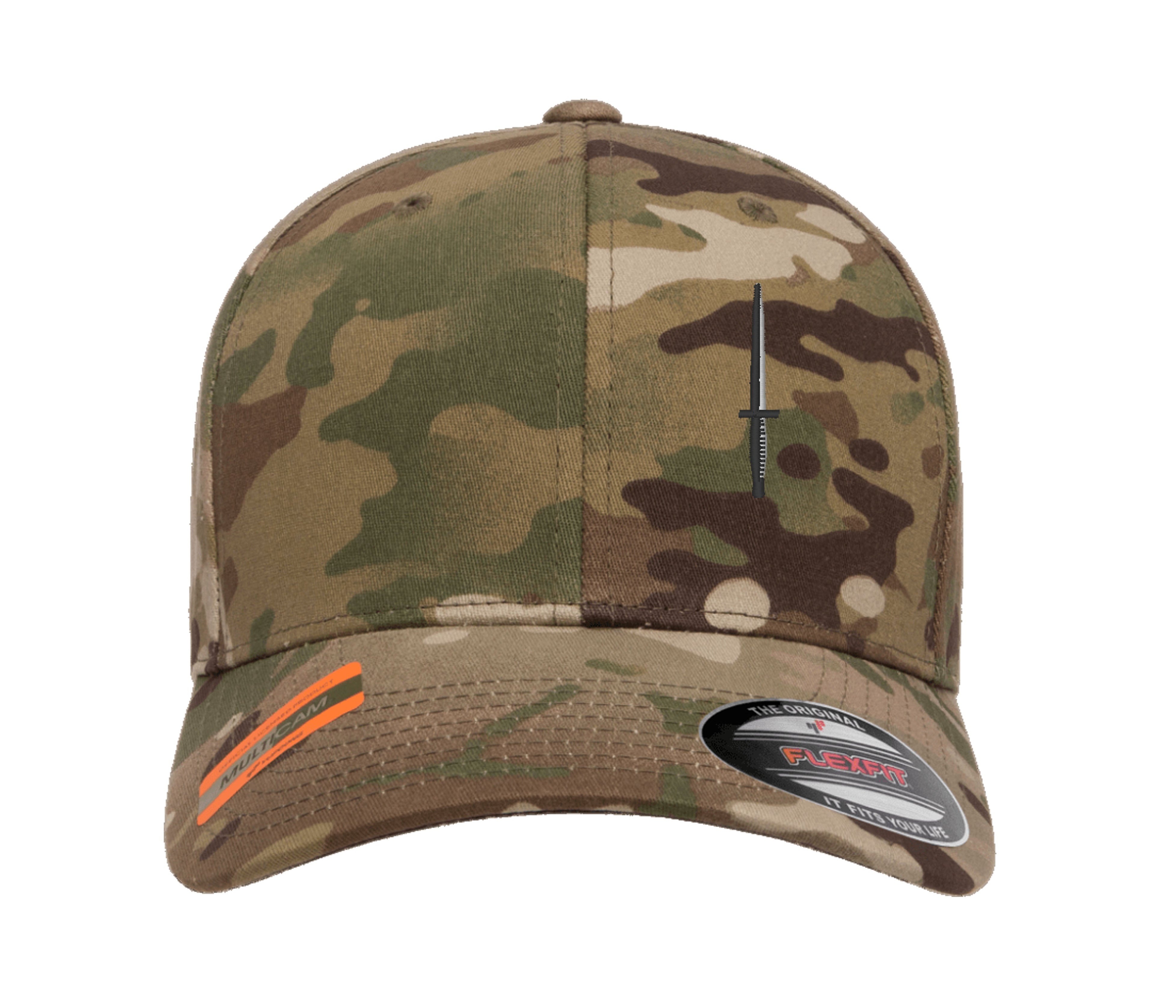 Bestickte Flexfit Yupong Cap Commando Dagger