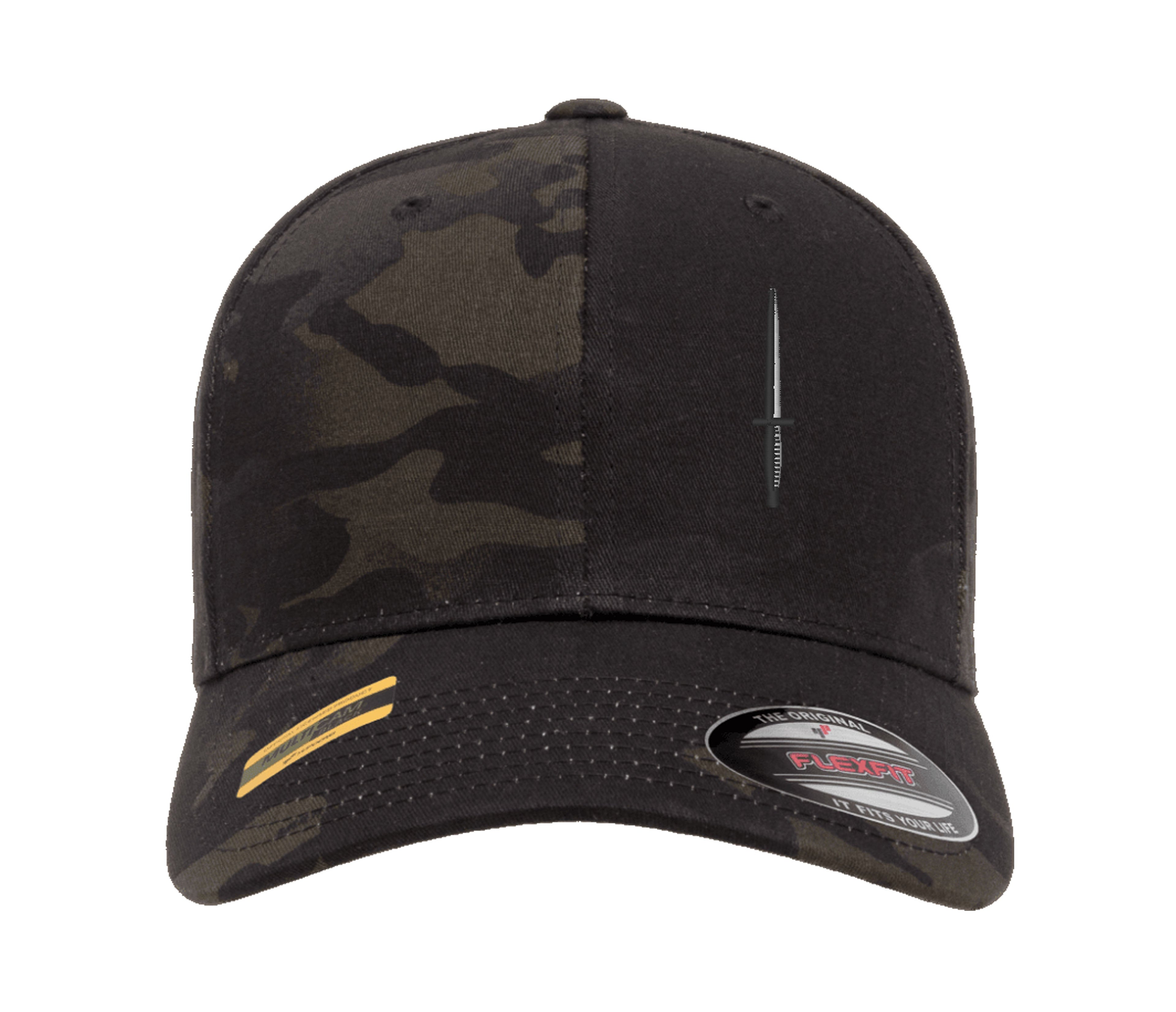 Bestickte Flexfit Yupong Cap Commando Dagger