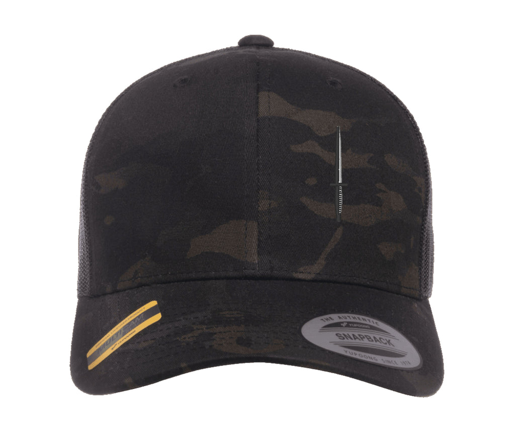 Bestickte Flexfit Yupong Cap Commando Dagger