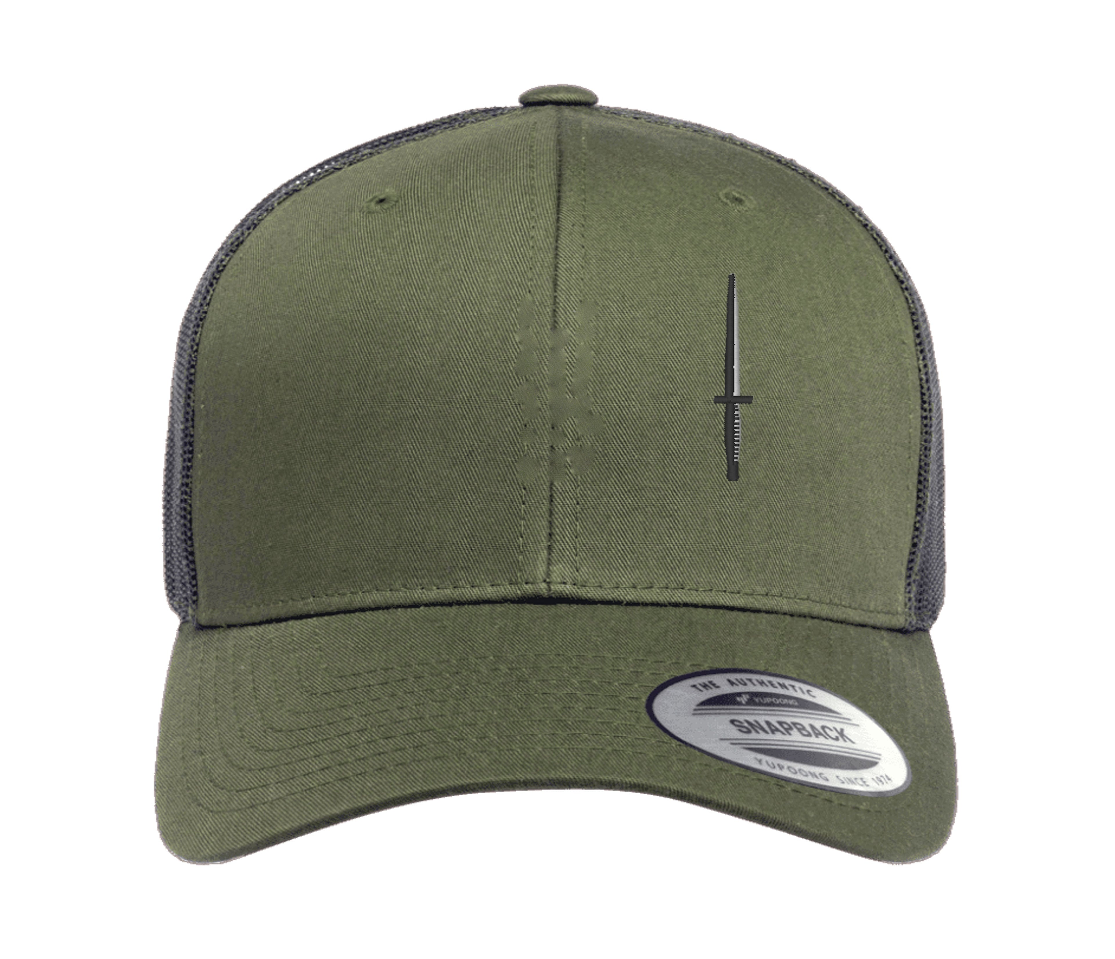 Bestickte Flexfit Yupong Cap Commando Dagger