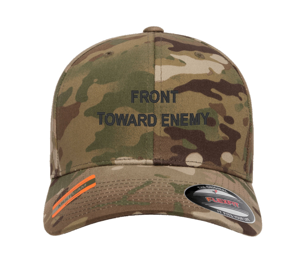 Embroidered Flexfit Yupong Cap Claymore front towards enemy