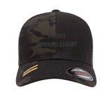 Bestickte Flexfit Yupong Cap Claymore Vorderseite zum Feind