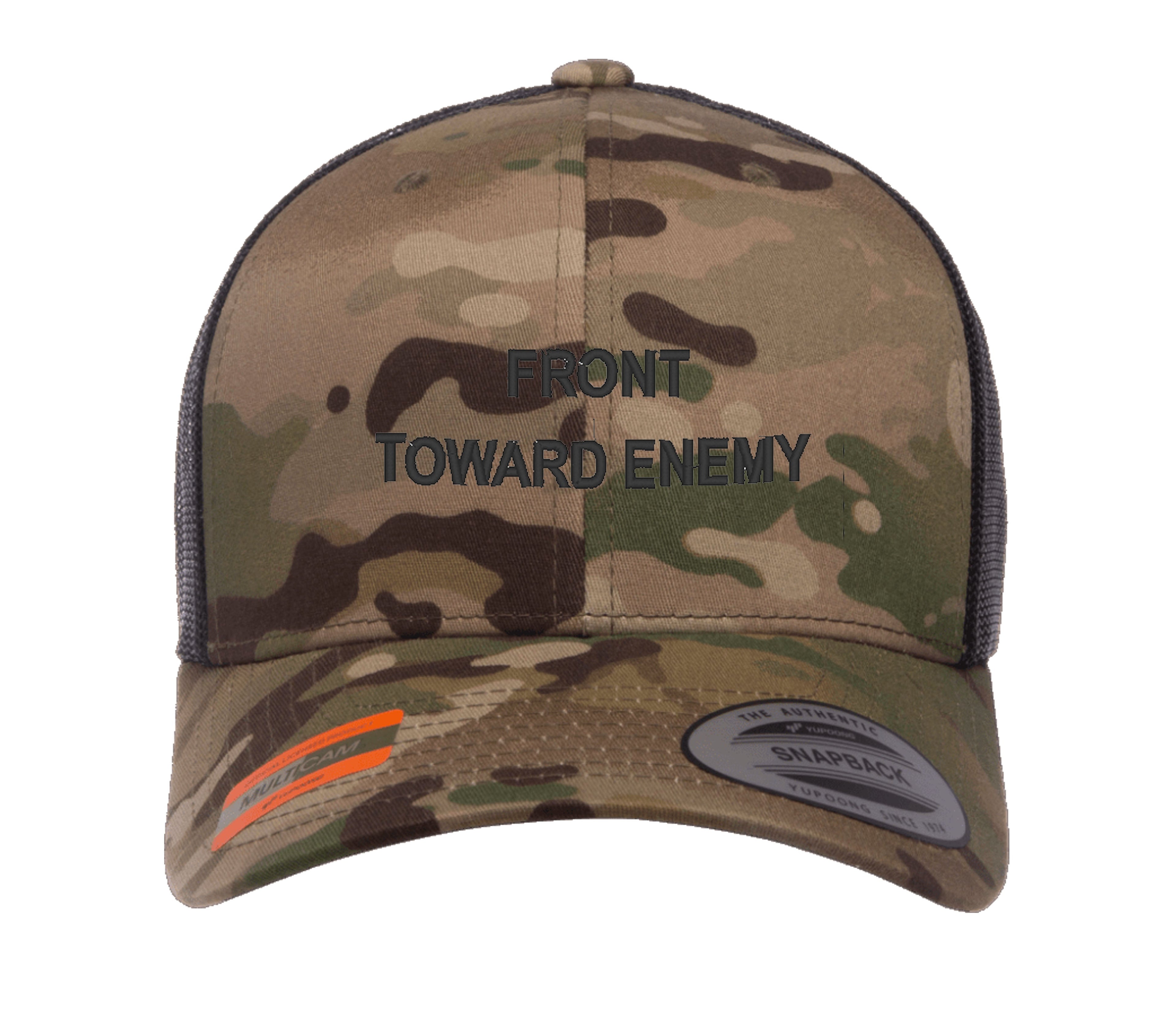 Embroidered Flexfit Yupong Cap Claymore front towards enemy