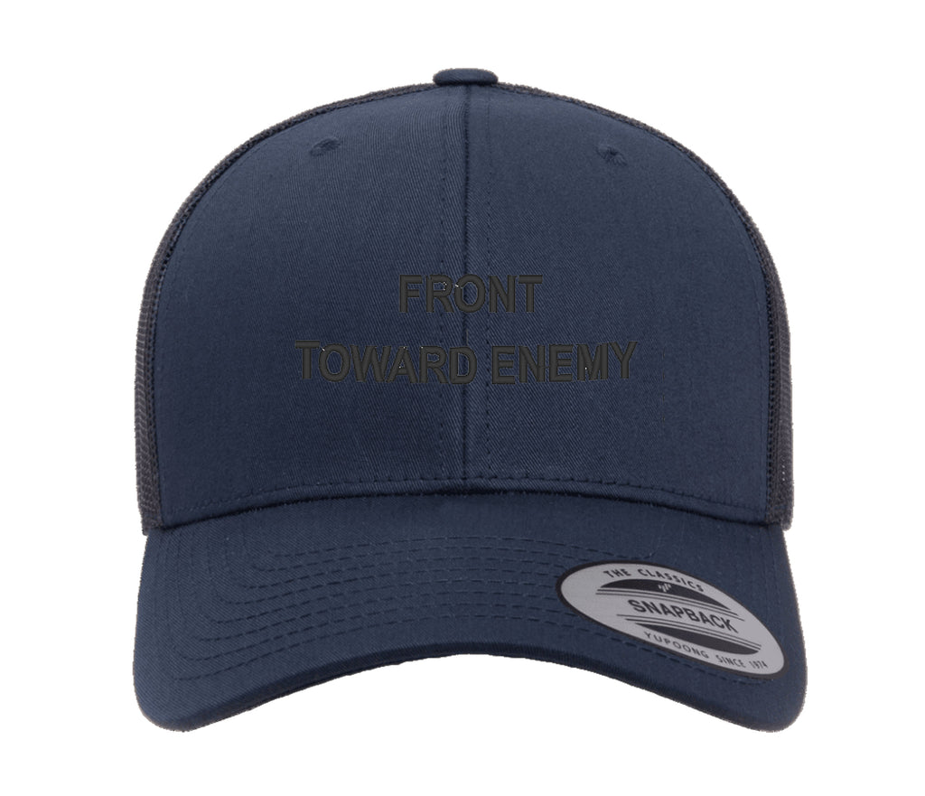 Embroidered Flexfit Yupong Cap Claymore front towards enemy