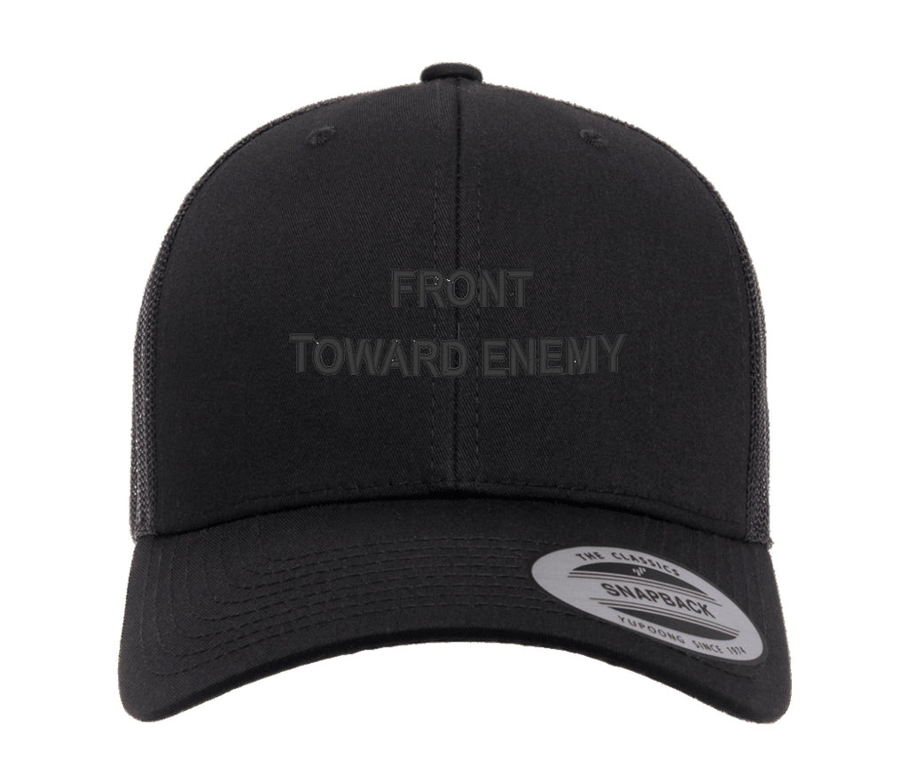 Embroidered Flexfit Yupong Cap Claymore front towards enemy