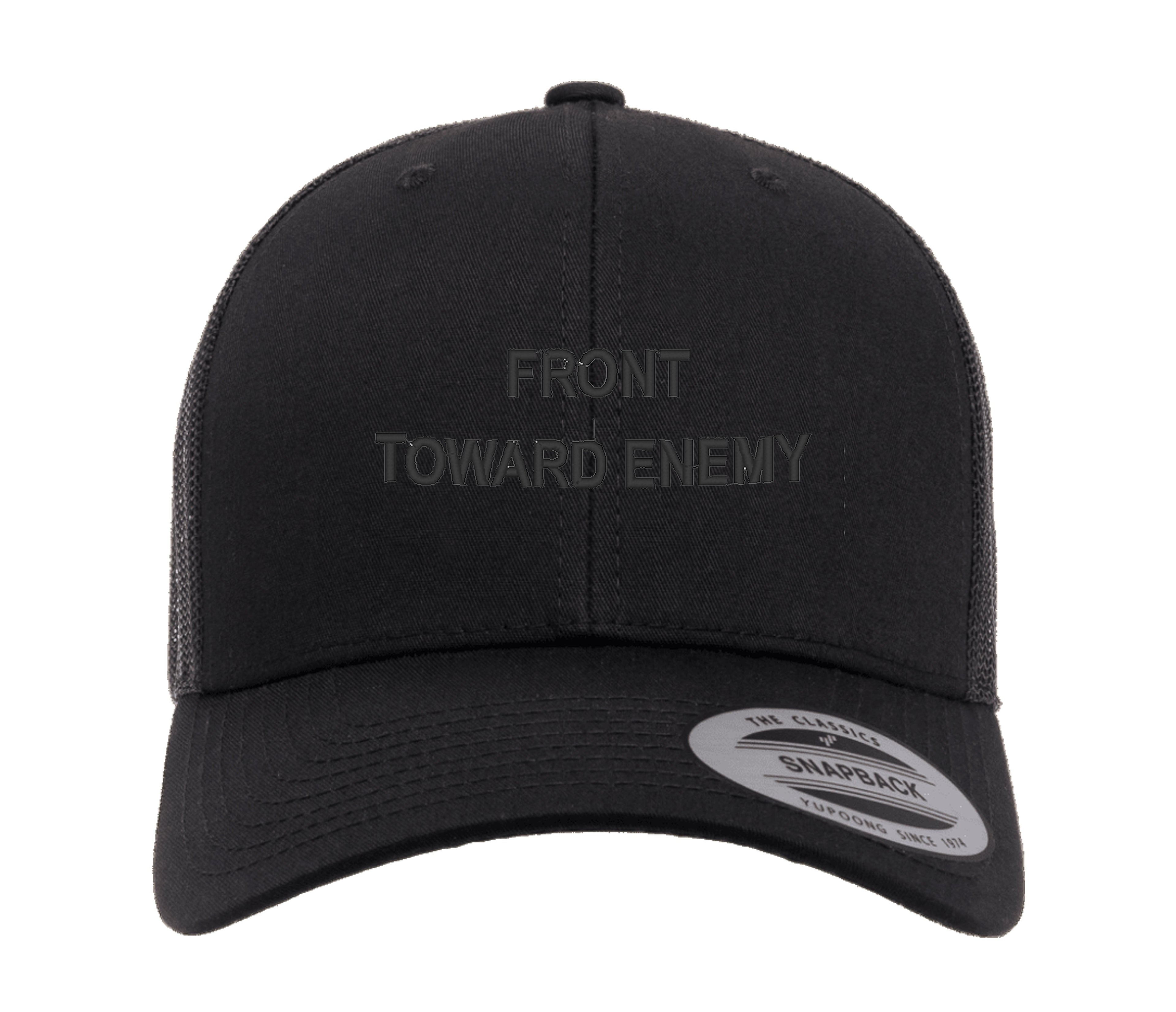 Embroidered Flexfit Yupong Cap Claymore front towards enemy
