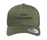 Bestickte Flexfit Yupong Cap Claymore Vorderseite zum Feind