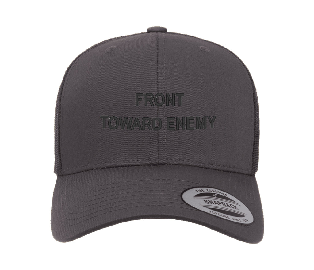 Embroidered Flexfit Yupong Cap Claymore front towards enemy