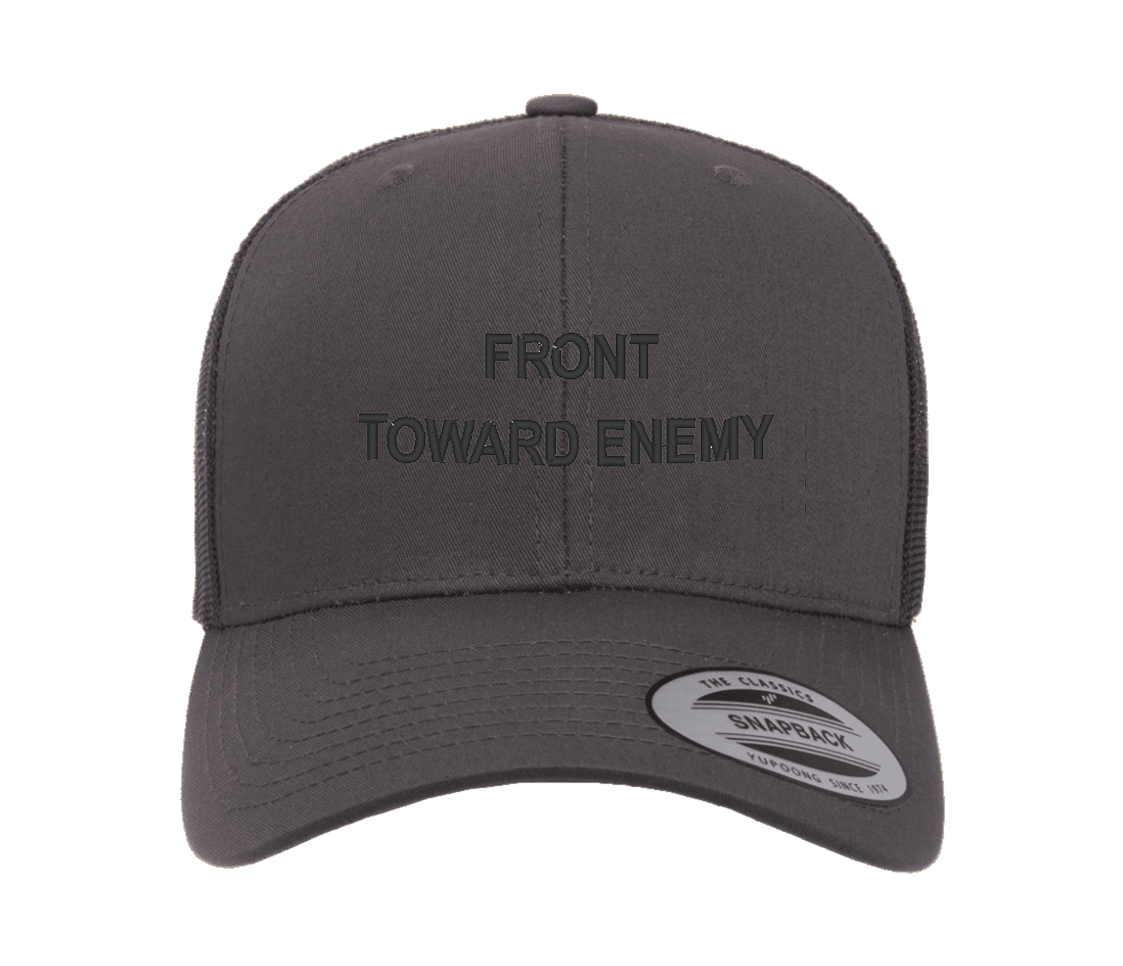 Embroidered Flexfit Yupong Cap Claymore front towards enemy