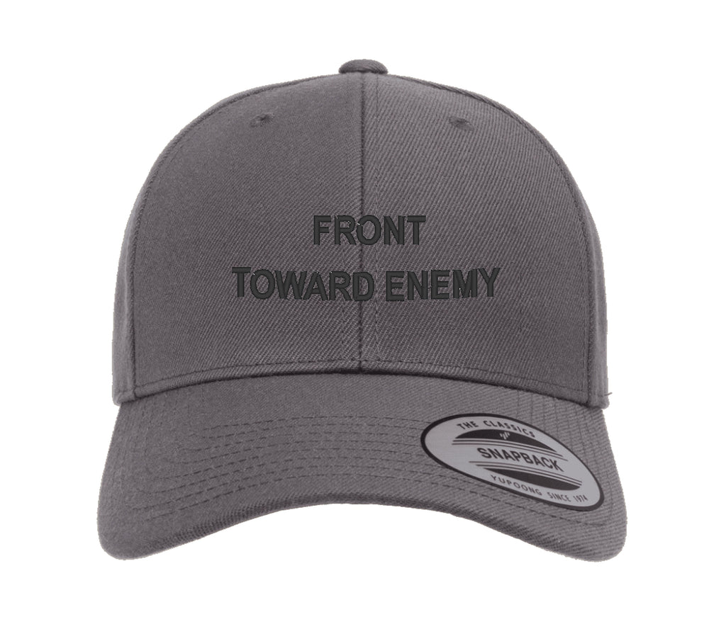 Embroidered Flexfit Yupong Cap Claymore front towards enemy