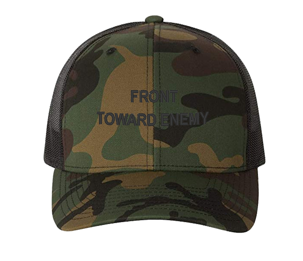 Embroidered Flexfit Yupong Cap Claymore front towards enemy