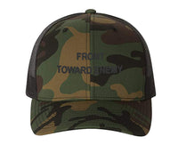 Bestickte Flexfit Yupong Cap Claymore Vorderseite zum Feind