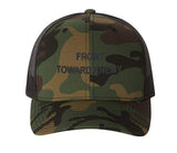 Bestickte Flexfit Yupong Cap Claymore Vorderseite zum Feind