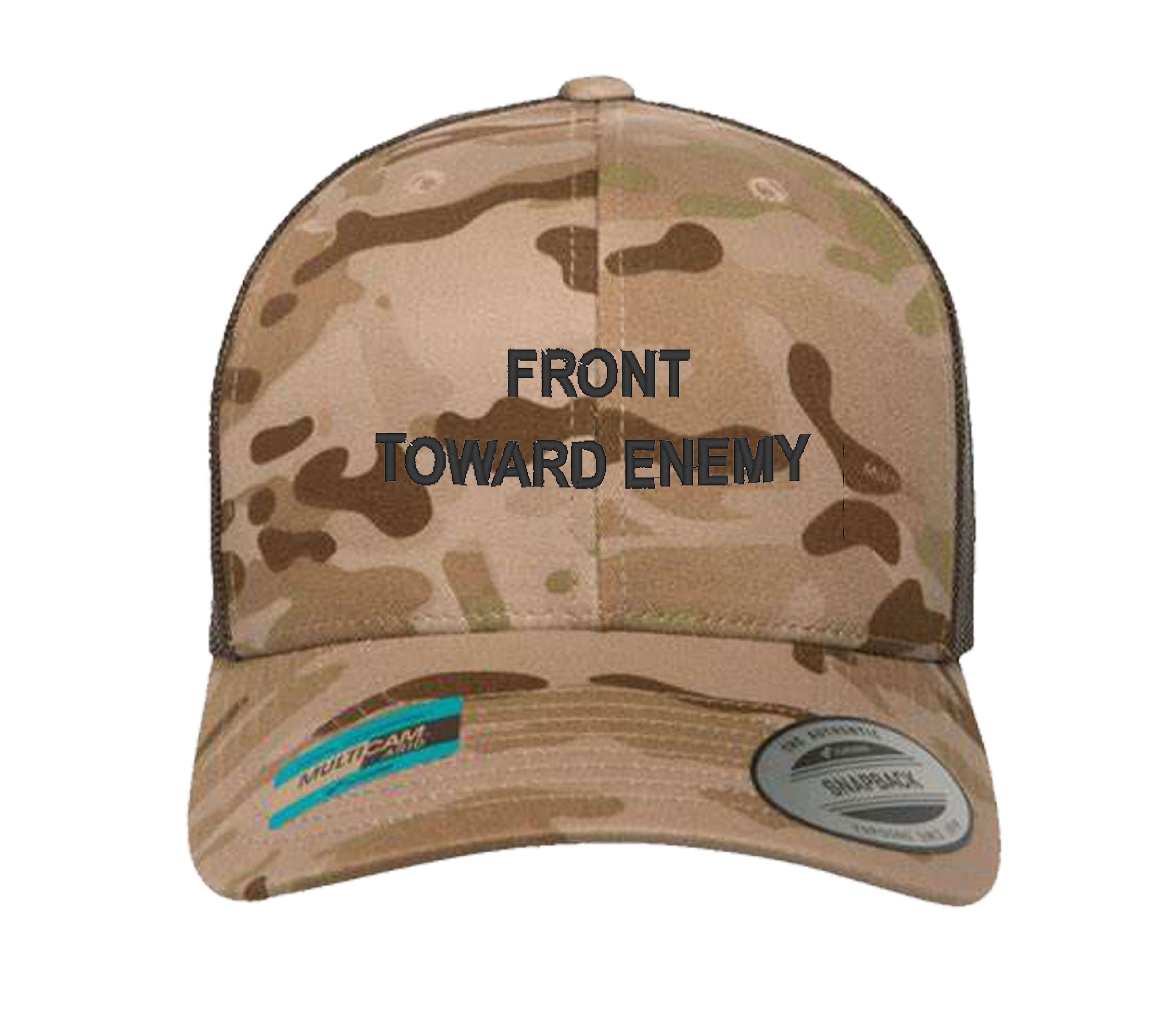 Embroidered Flexfit Yupong Cap Claymore front towards enemy