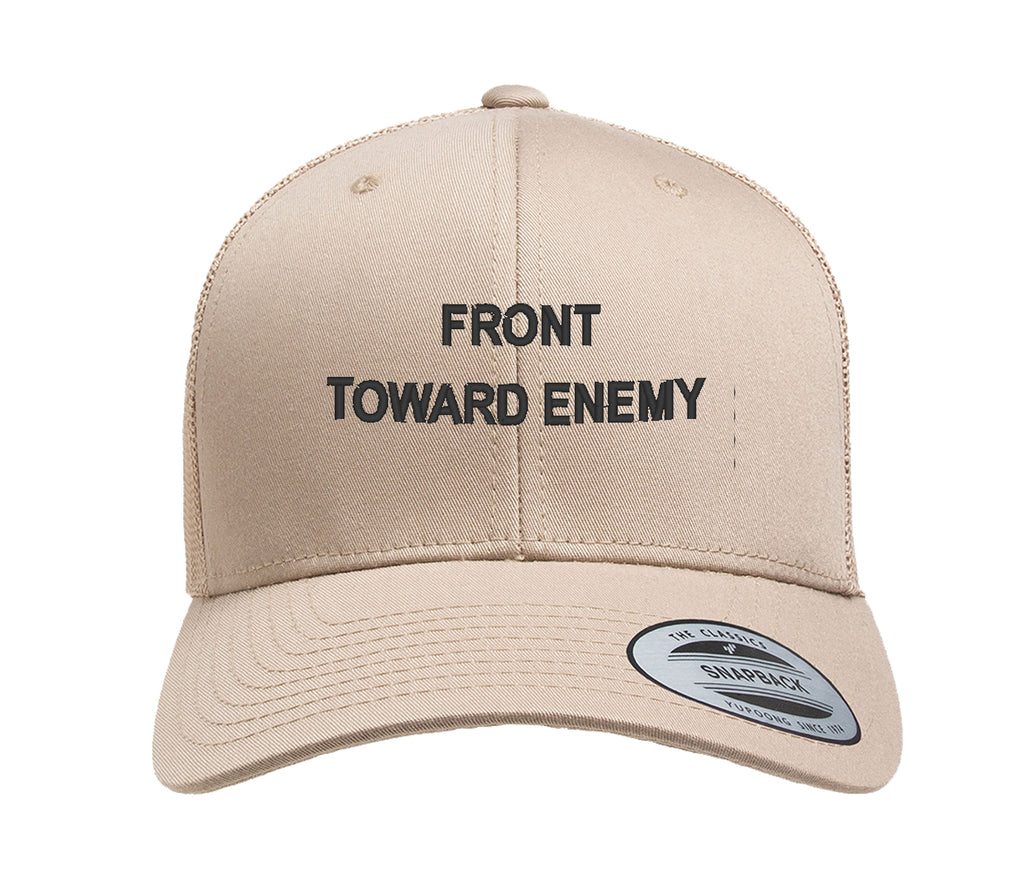 Embroidered Flexfit Yupong Cap Claymore front towards enemy