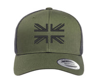 Embroidered Flexfit Yupong Cap Union Flag v2