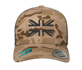 Embroidered Flexfit Yupong Cap Union Flag v2