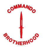 Commando Brotherhood  - Embroidered Design - Choose your Garment