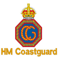 CR3 / Kings Crown HM Coastguard - Embroidered Design - Choose your Garment