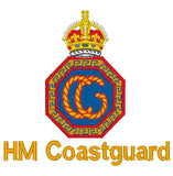 CR3 / Kings Crown HM Coastguard - Embroidered Design - Choose your Garment