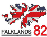 Falklands War '82 - Embroidered Design - Choose your Garment