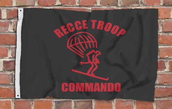 Commando Recce Troop Flag - Fully Printed Flag