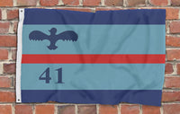 Squadron Leader / RAF / Royal Air Force Regiment - Fully Printed Flag