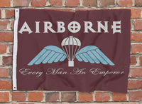 Airborne Everyman an Emperor Flag - Fully Printed Flag