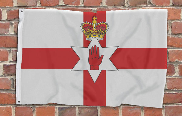 NI (Red hand of Ulster) Flag - Fully Printed Flag