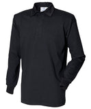 Embroidered - Plain Long Sleeve Rugby Shirt