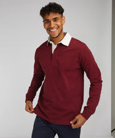 Embroidered - Plain Long Sleeve Rugby Shirt