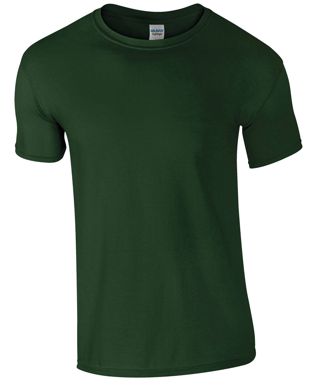 Bestickt - Ringgesponnenes T-Shirt aus Baumwolle für Erwachsene
