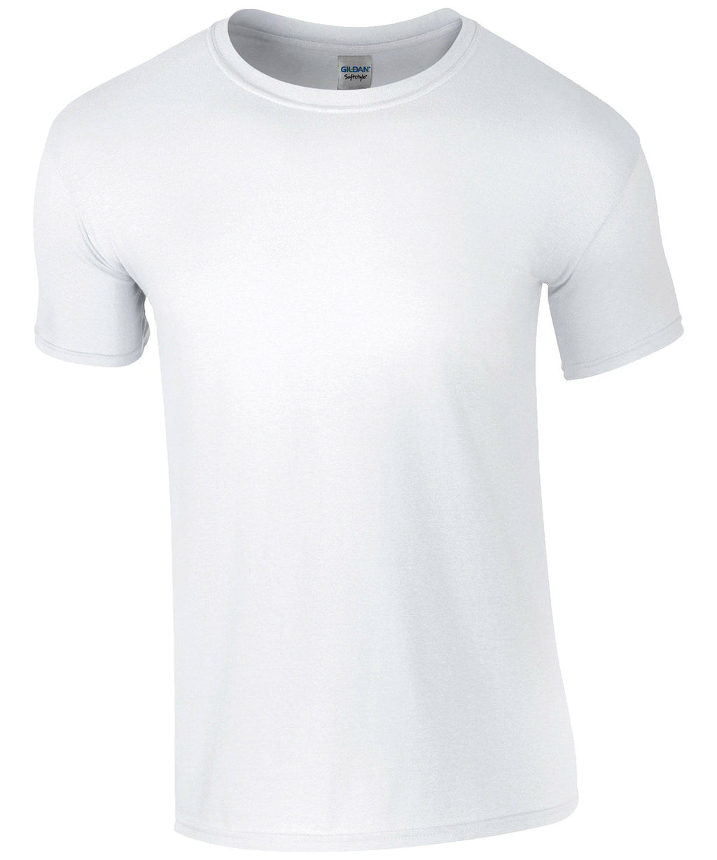 Bestickt - Ringgesponnenes T-Shirt aus Baumwolle für Erwachsene