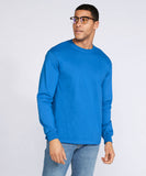 Embroidered - Adult Cotton Long Sleeve ringspun t-shirt