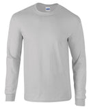 Embroidered - Adult Cotton Long Sleeve ringspun t-shirt