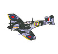 Spitfire Flugzeug / Flugzeug - Gesticktes Design - Wähle dein Kleidungsstück