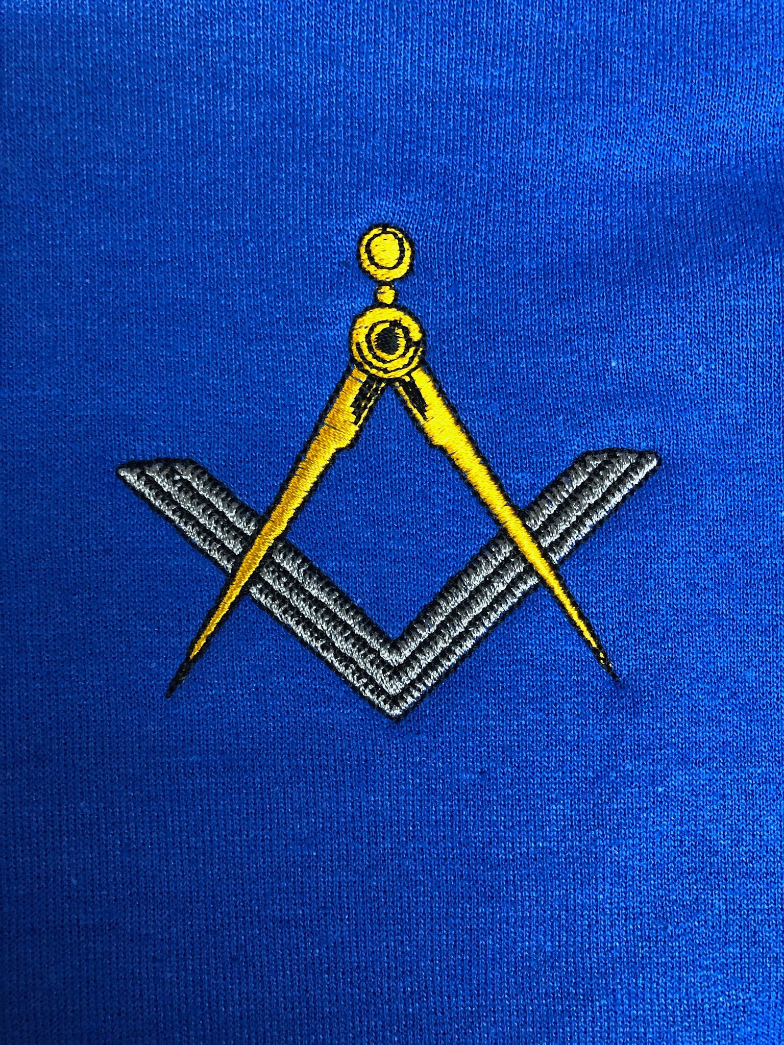 Freemason / Masonic / Square & Compass - Embroidered Logo / Design / Motif - Choose your Garment