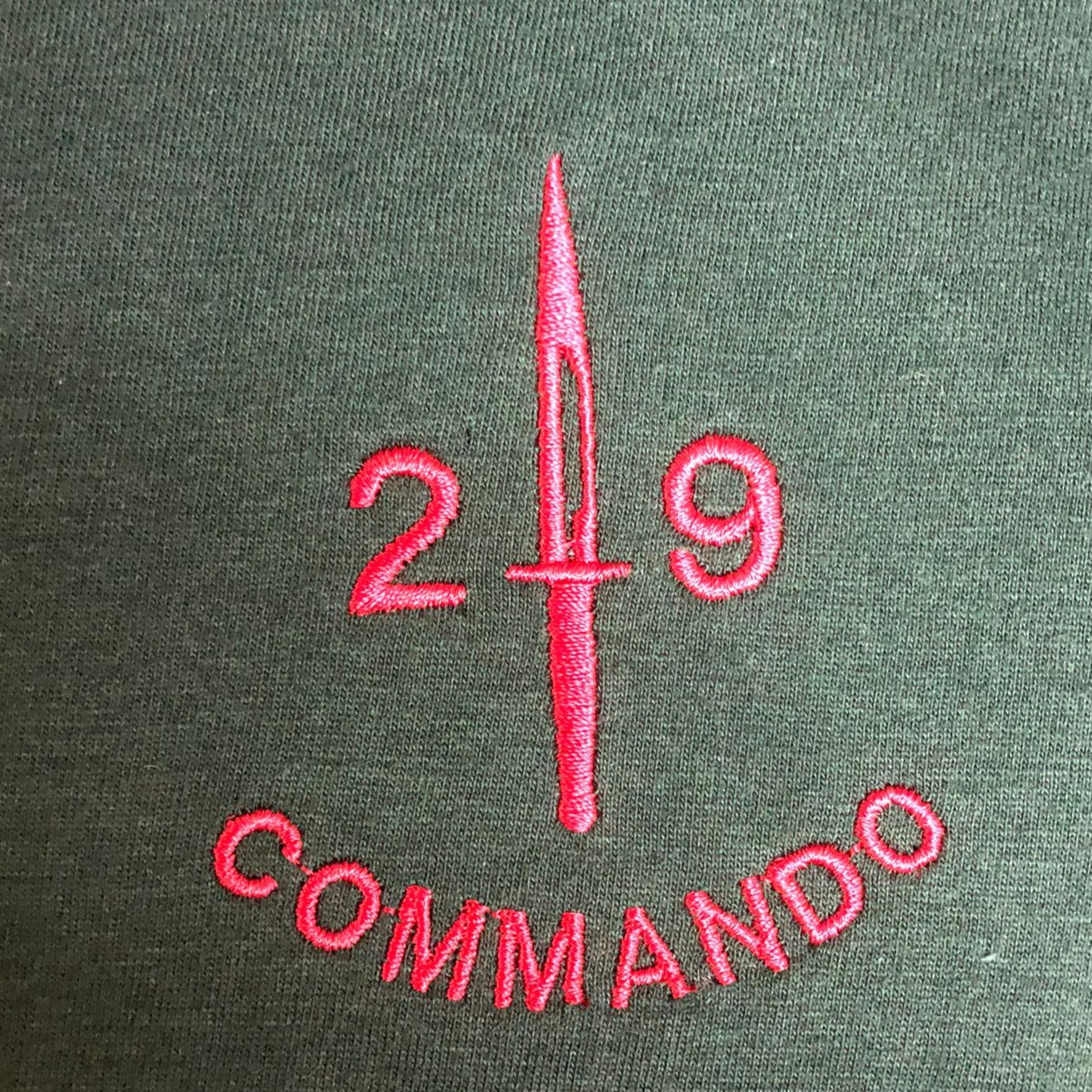 29 Commando RA - Embroidered Design - Choose your Garment