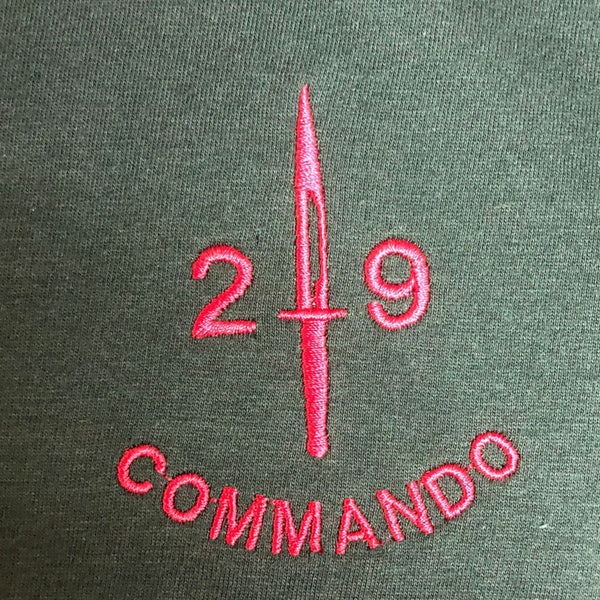 29 Commando RA - Embroidered Design - Choose your Garment